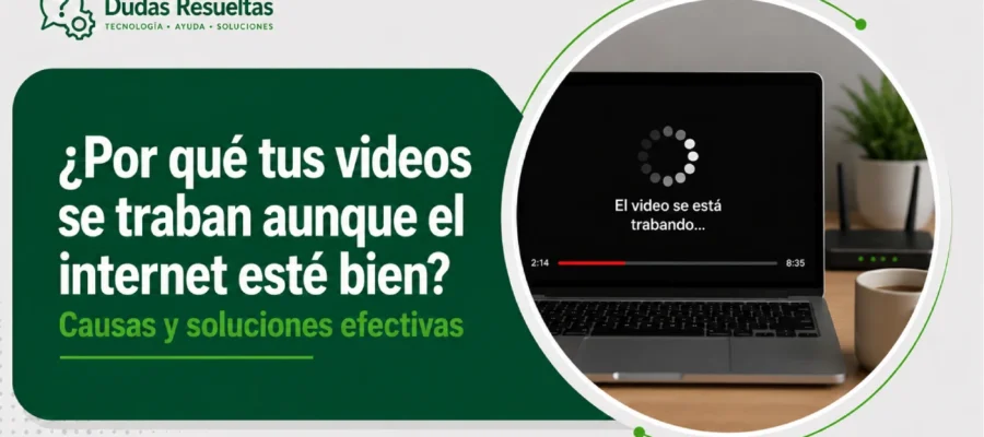 Por qué tus videos se traban aunque el internet esté bien