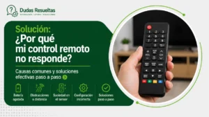 Solución: ¿Por qué mi control remoto no responde? LG 32LD320