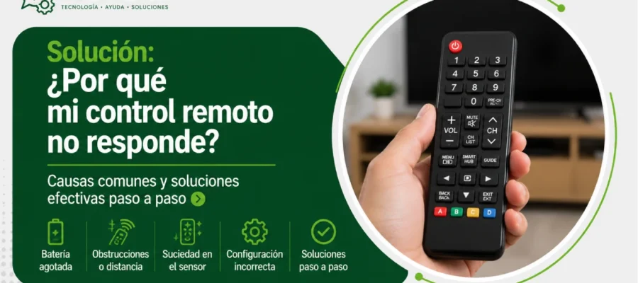 Solución: ¿Por qué mi control remoto no responde? LG 32LD320