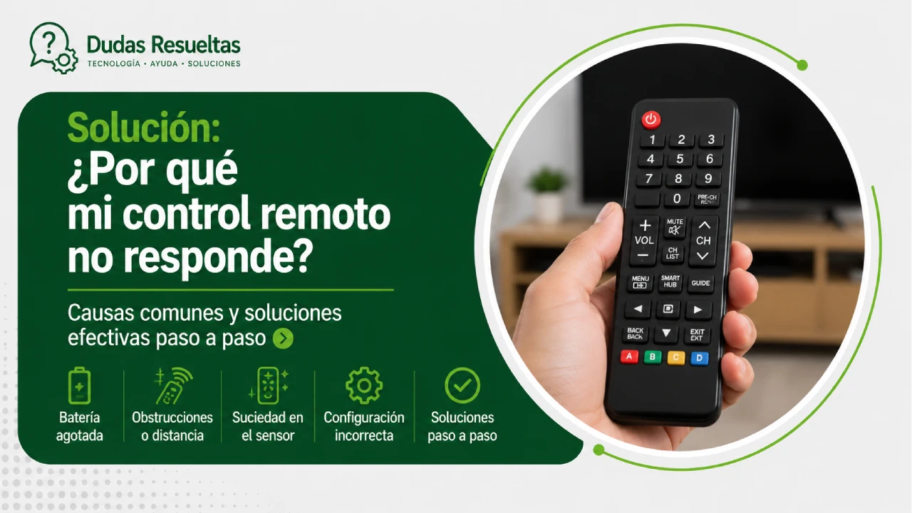 Solución: ¿Por qué mi control remoto no responde? LG 32LD320