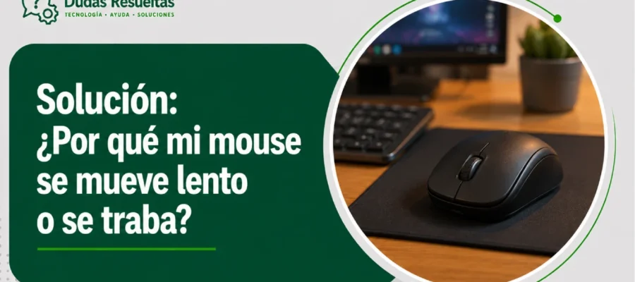Solución: ¿Por qué mi mouse se mueve lento o se traba?