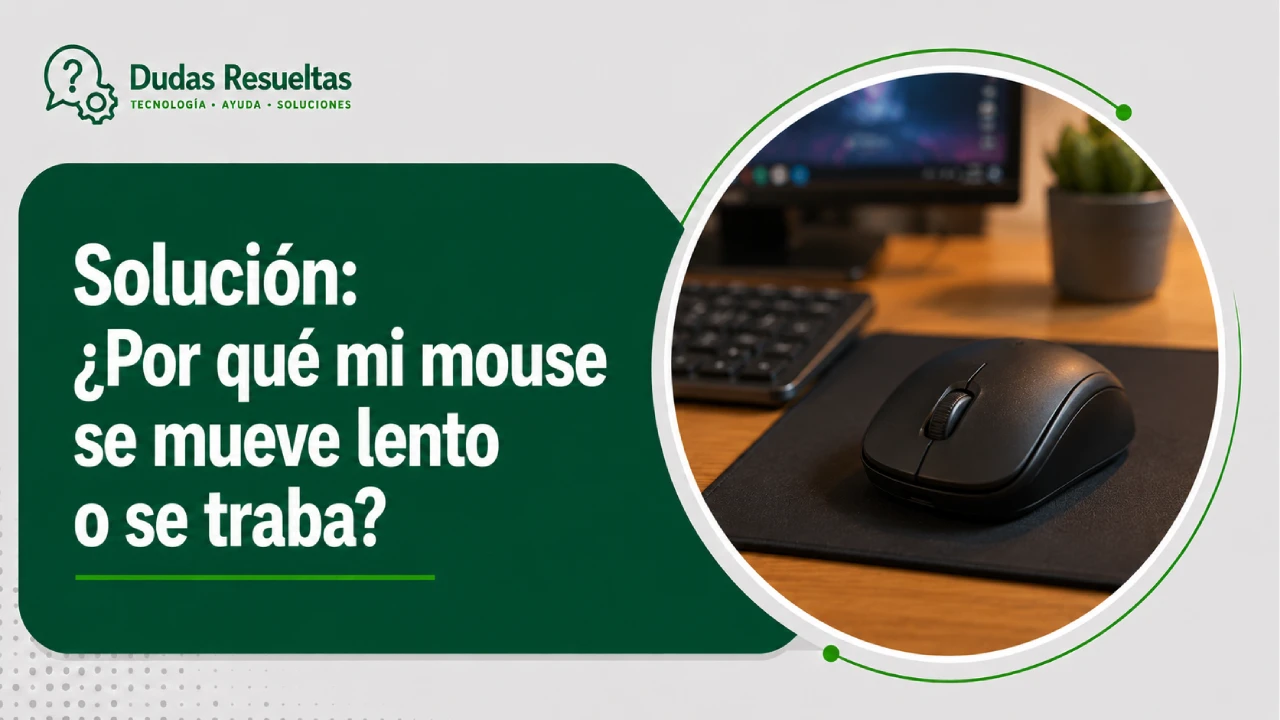 Solución: ¿Por qué mi mouse se mueve lento o se traba?