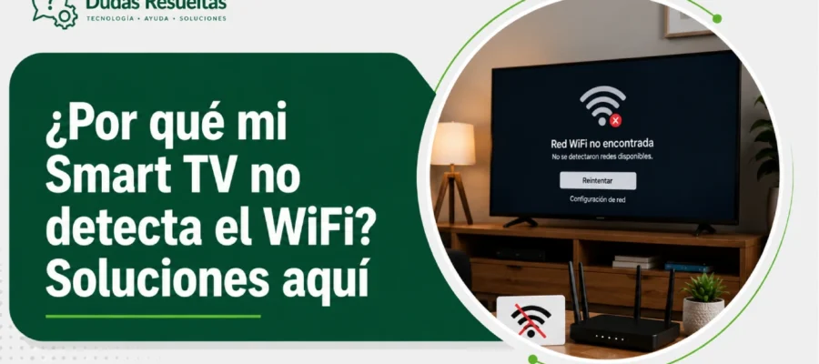 ¿Por qué mi Smart TV no detecta el WiFi? Soluciones aquí