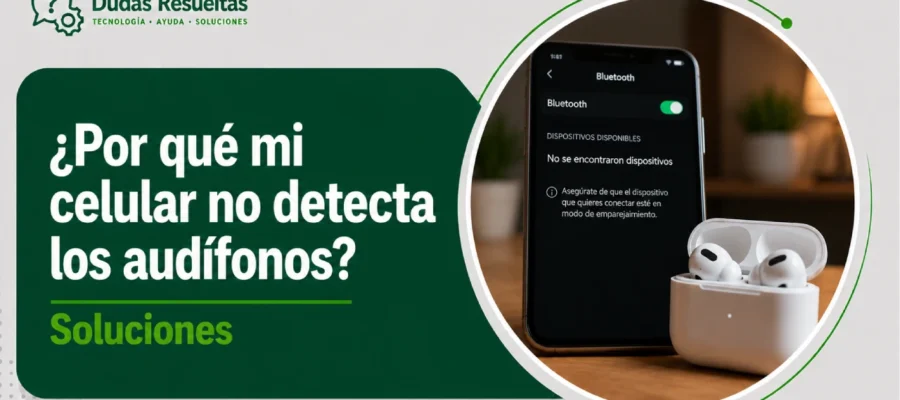 ¿Por qué mi celular no detecta los audífonos? Soluciones
