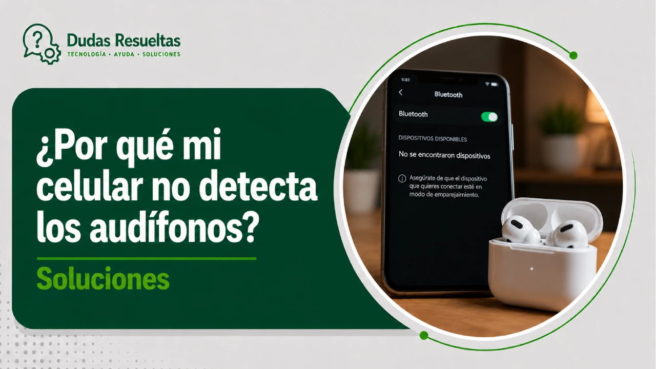 ¿Por qué mi celular no detecta los audífonos? Soluciones