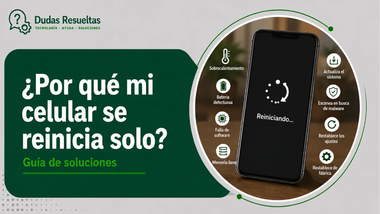 ¿Por qué mi celular se reinicia solo? Guía de soluciones