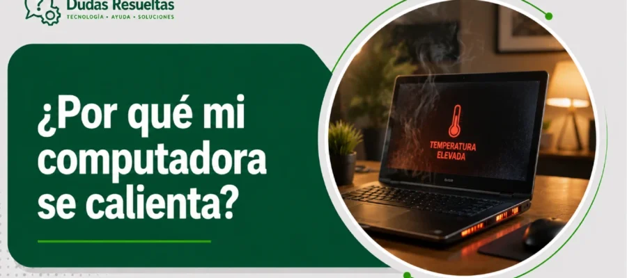 ¿Por qué mi computadora se calienta? Causas y soluciones