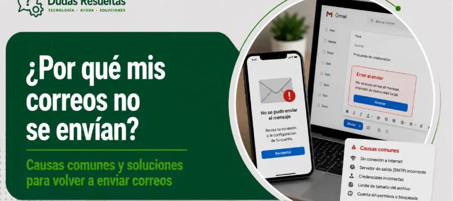 ¿Por qué mis correos no se envían? Guía para Google Workspace
