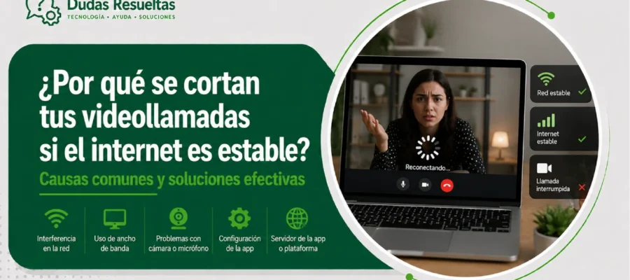 ¿Por qué se cortan tus videollamadas si el internet es estable?
