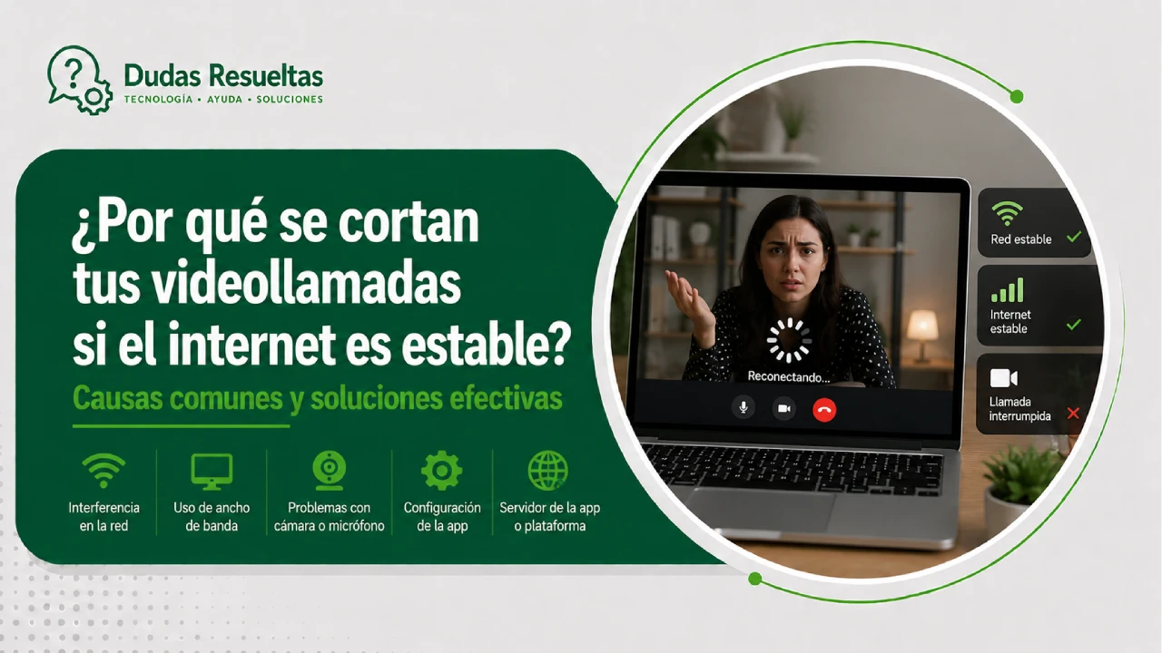 ¿Por qué se cortan tus videollamadas si el internet es estable?