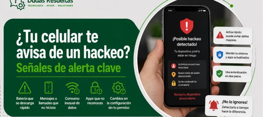 ¿Tu celular te avisa de un hackeo? Señales de alerta clave